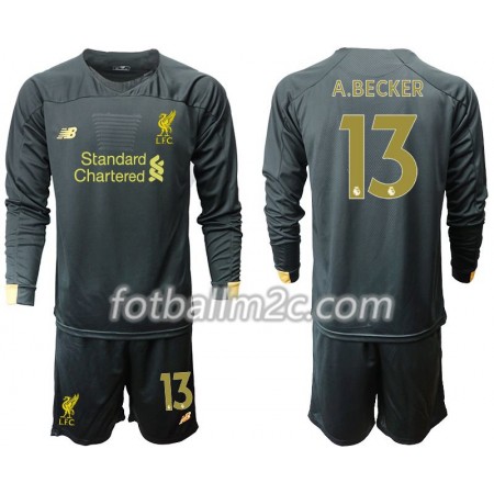 Liverpool A.Becker 13 Keeper Barn Hjemmedrakt 2019-2020 Langermet